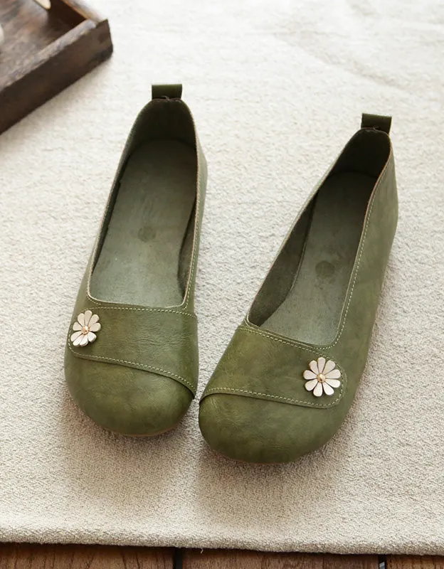 Spring Flower Comfortable Lightweight Flats