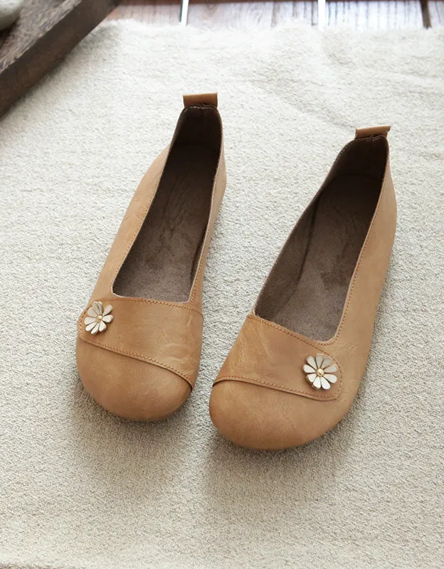 Spring Flower Comfortable Lightweight Flats