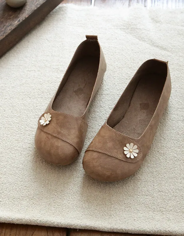 Spring Flower Comfortable Lightweight Flats