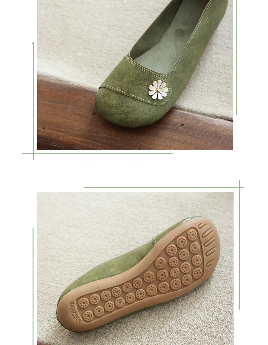 Spring Flower Comfortable Lightweight Flats