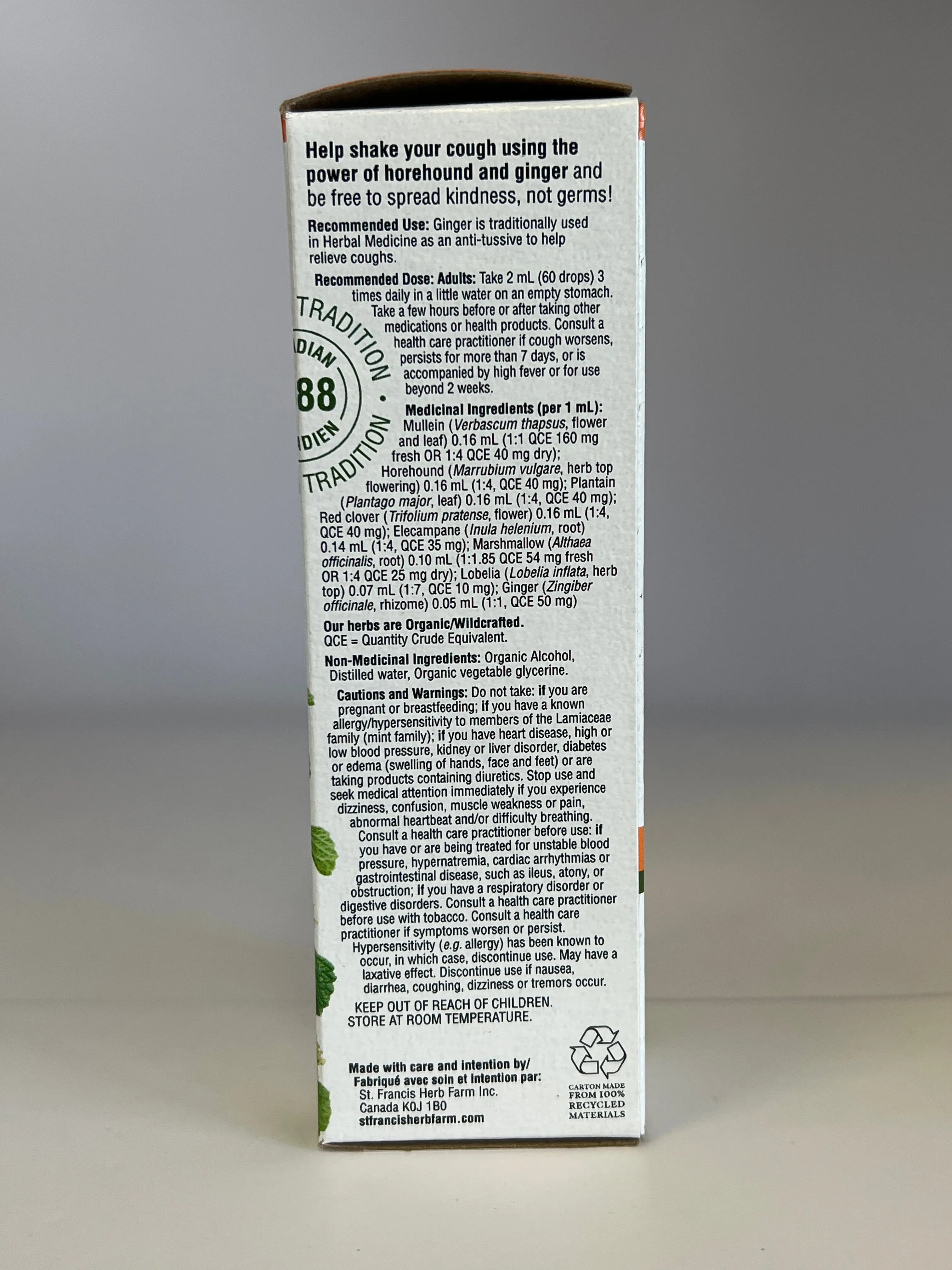 St. Francis RespiraCleanse Tincture