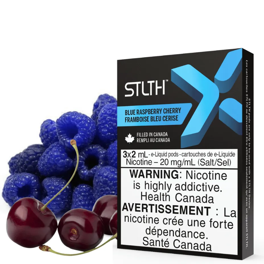 STLTH X Pods-Blue Raspberry Cherry
