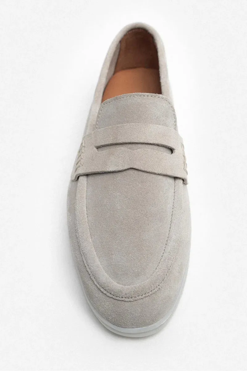 Suede Loafers