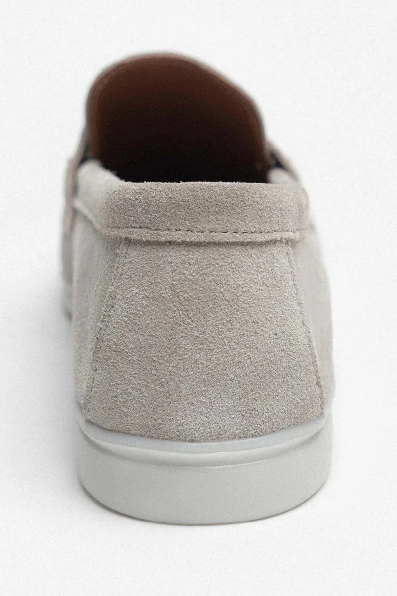 Suede Loafers