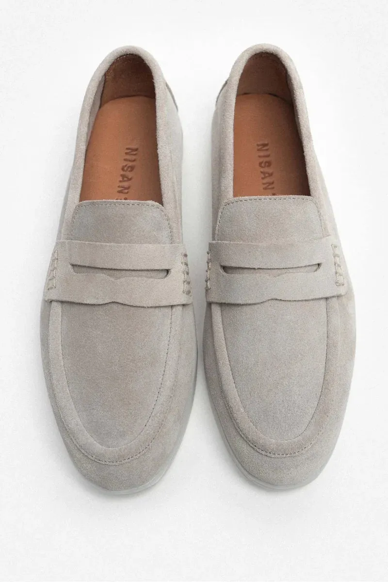 Suede Loafers