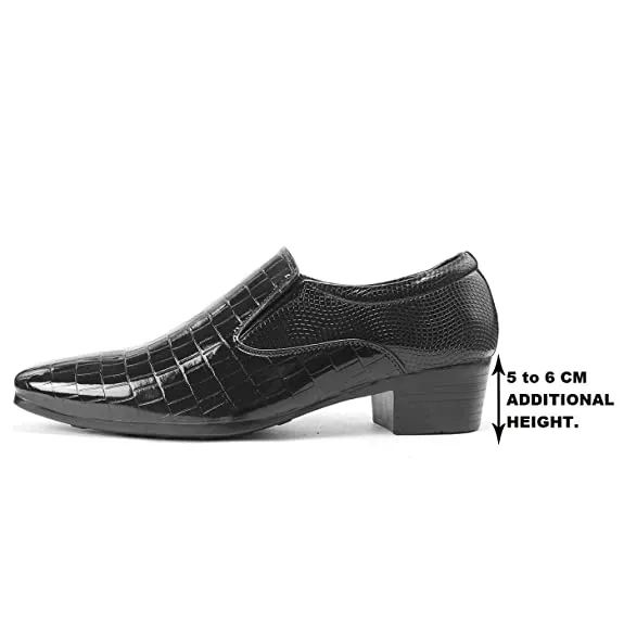 Synthetic Material Casual,Loafer and Moccasin Height Increasing Shoes-Unique and Classy