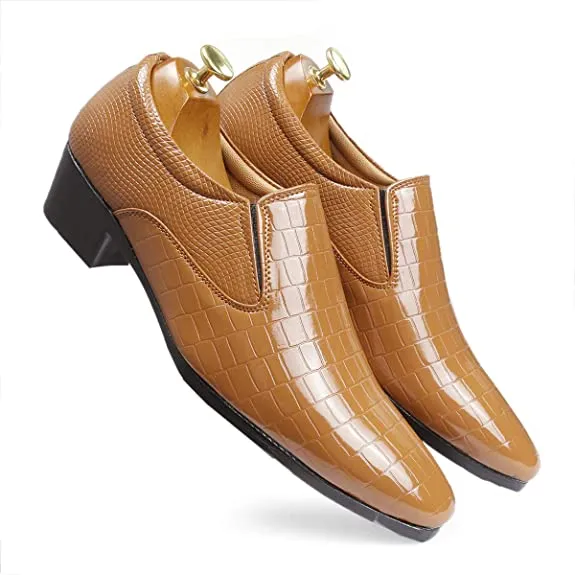 Synthetic Material Casual,Loafer and Moccasin Height Increasing Shoes-Unique and Classy