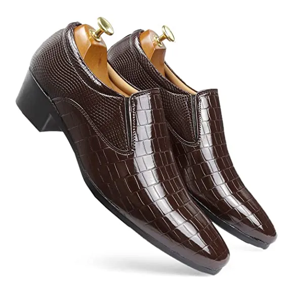 Synthetic Material Casual,Loafer and Moccasin Height Increasing Shoes-Unique and Classy