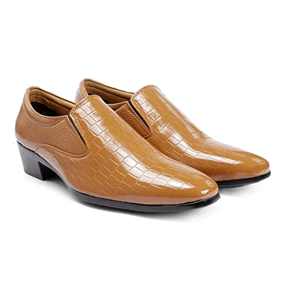 Synthetic Material Casual,Loafer and Moccasin Height Increasing Shoes-Unique and Classy