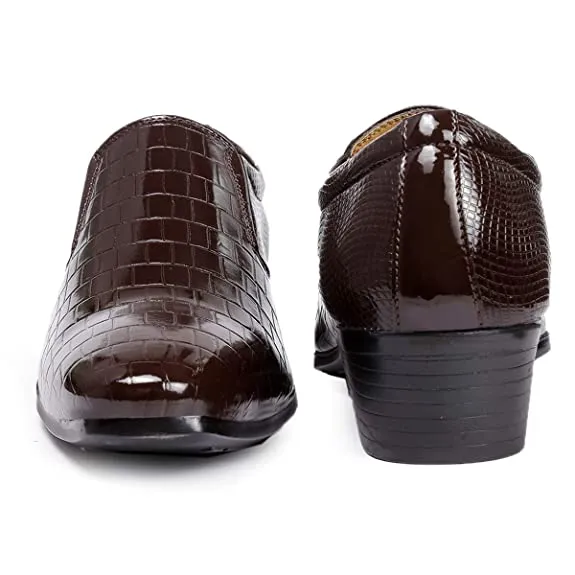 Synthetic Material Casual,Loafer and Moccasin Height Increasing Shoes-Unique and Classy