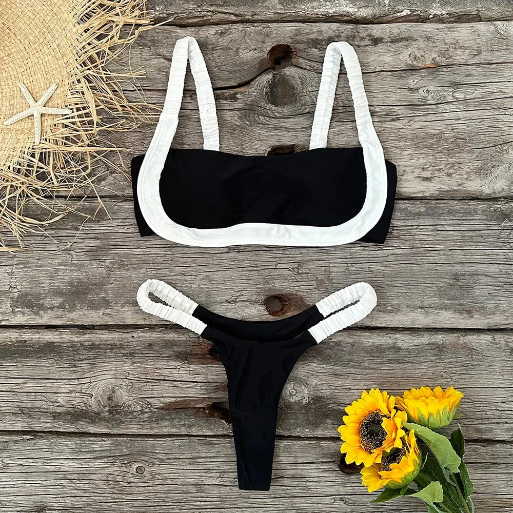 Taina bandage Thong two piece swimsuit