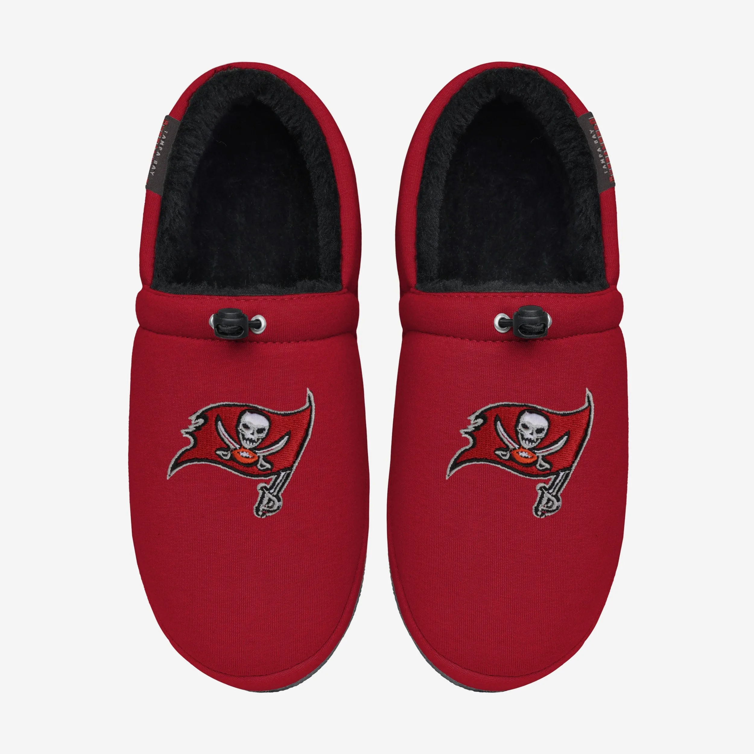 Tampa Bay Buccaneers Big Logo Athletic Moccasin Slipper