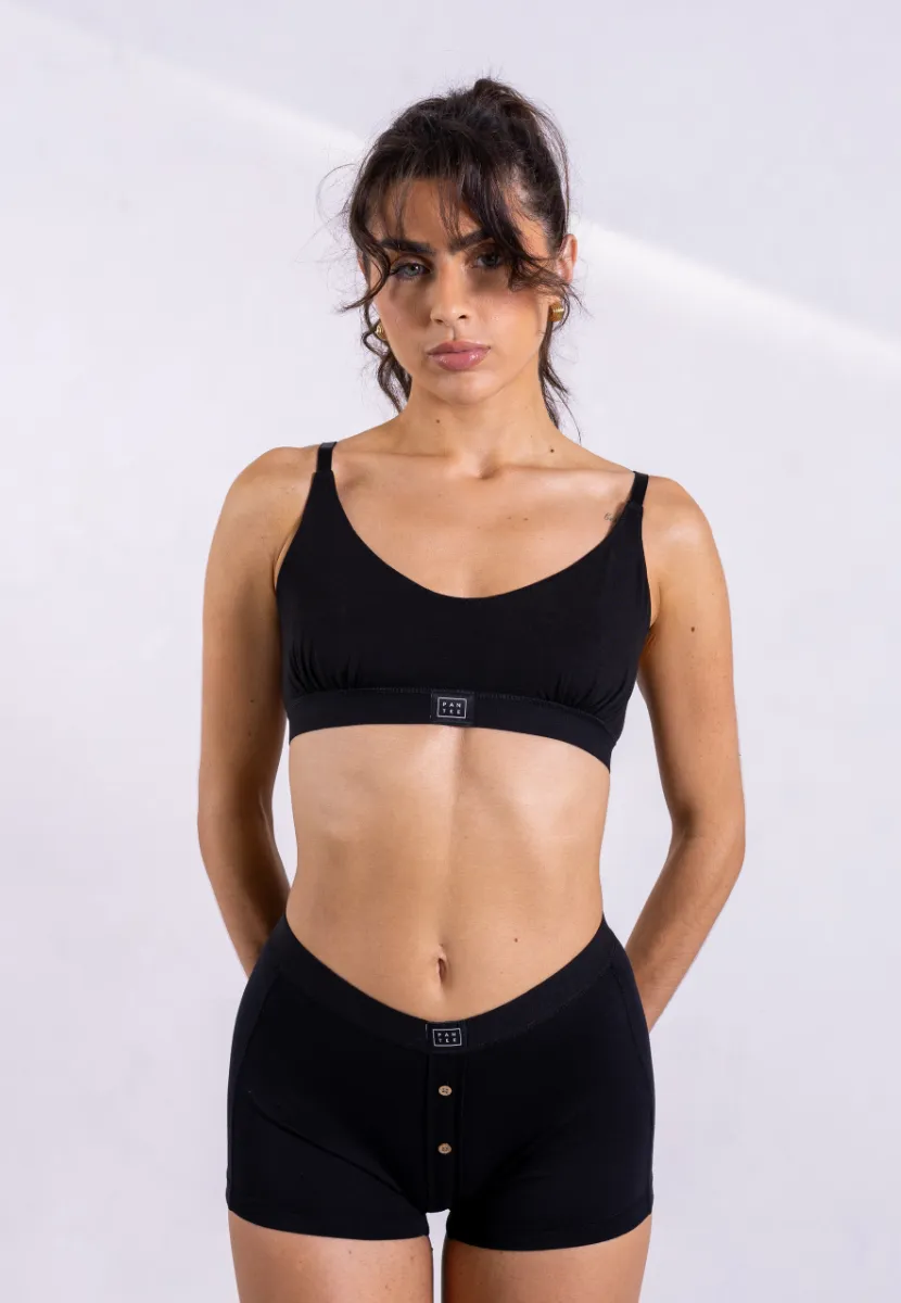 The Balconette, Black