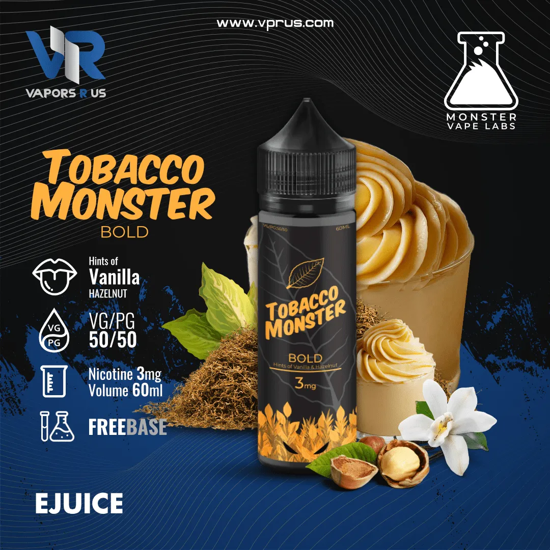 TOBACCO MONSTER - Bold 3mg