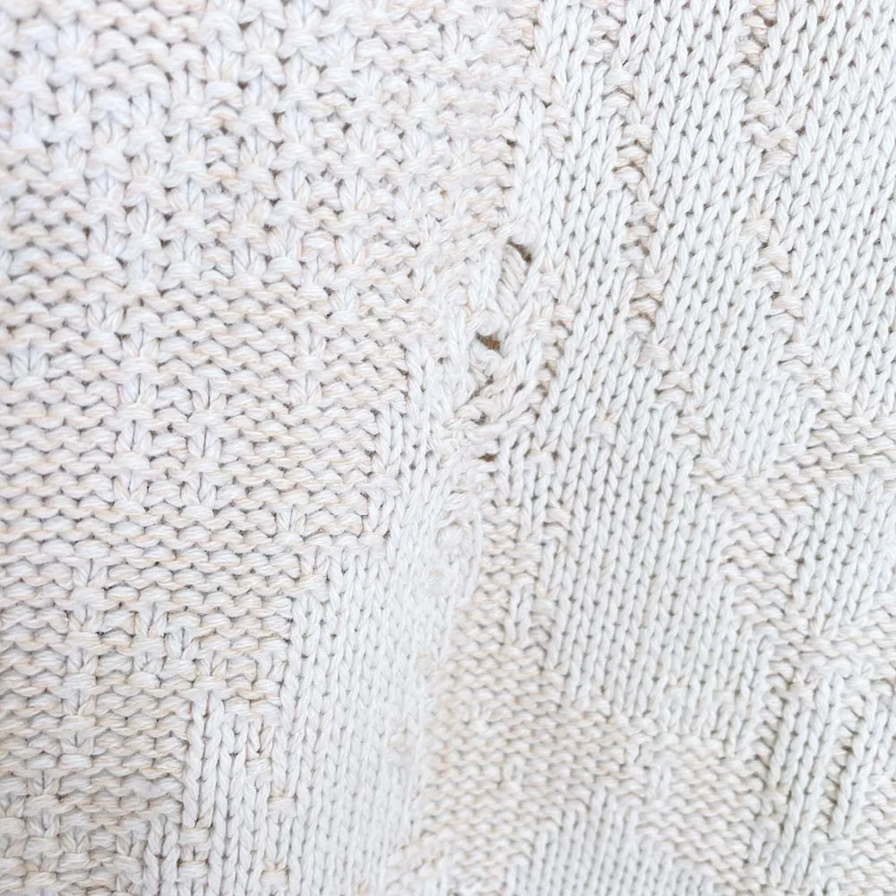 vintage parkhurst minimal horse knit cotton sweater