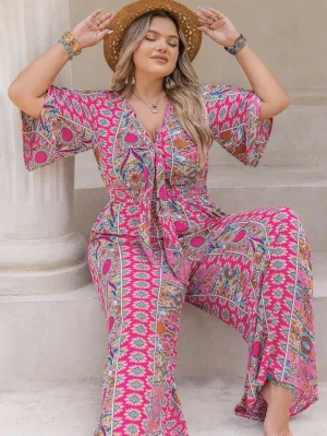 Walk This Way Wide Leg Jumpsuit
