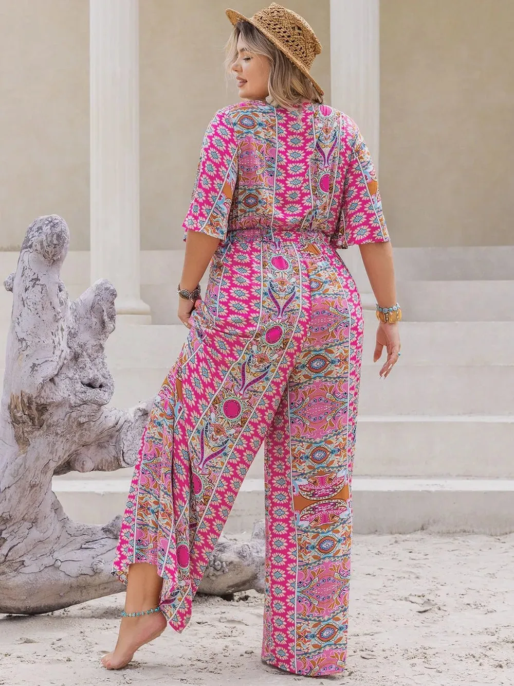Walk This Way Wide Leg Jumpsuit