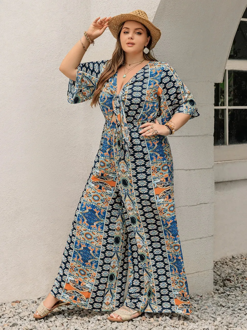 Walk This Way Wide Leg Jumpsuit