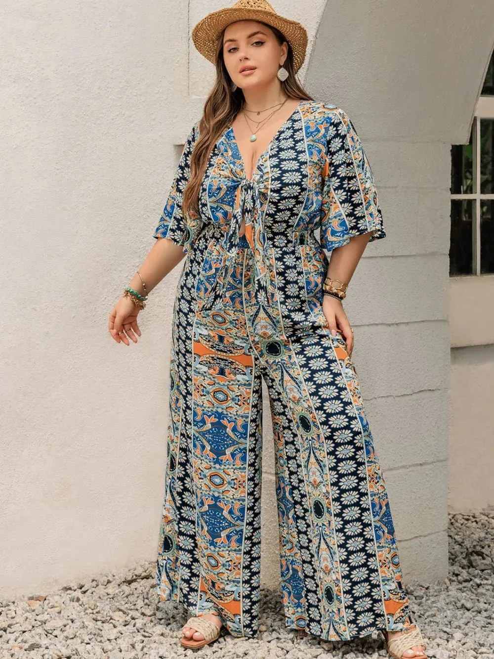 Walk This Way Wide Leg Jumpsuit