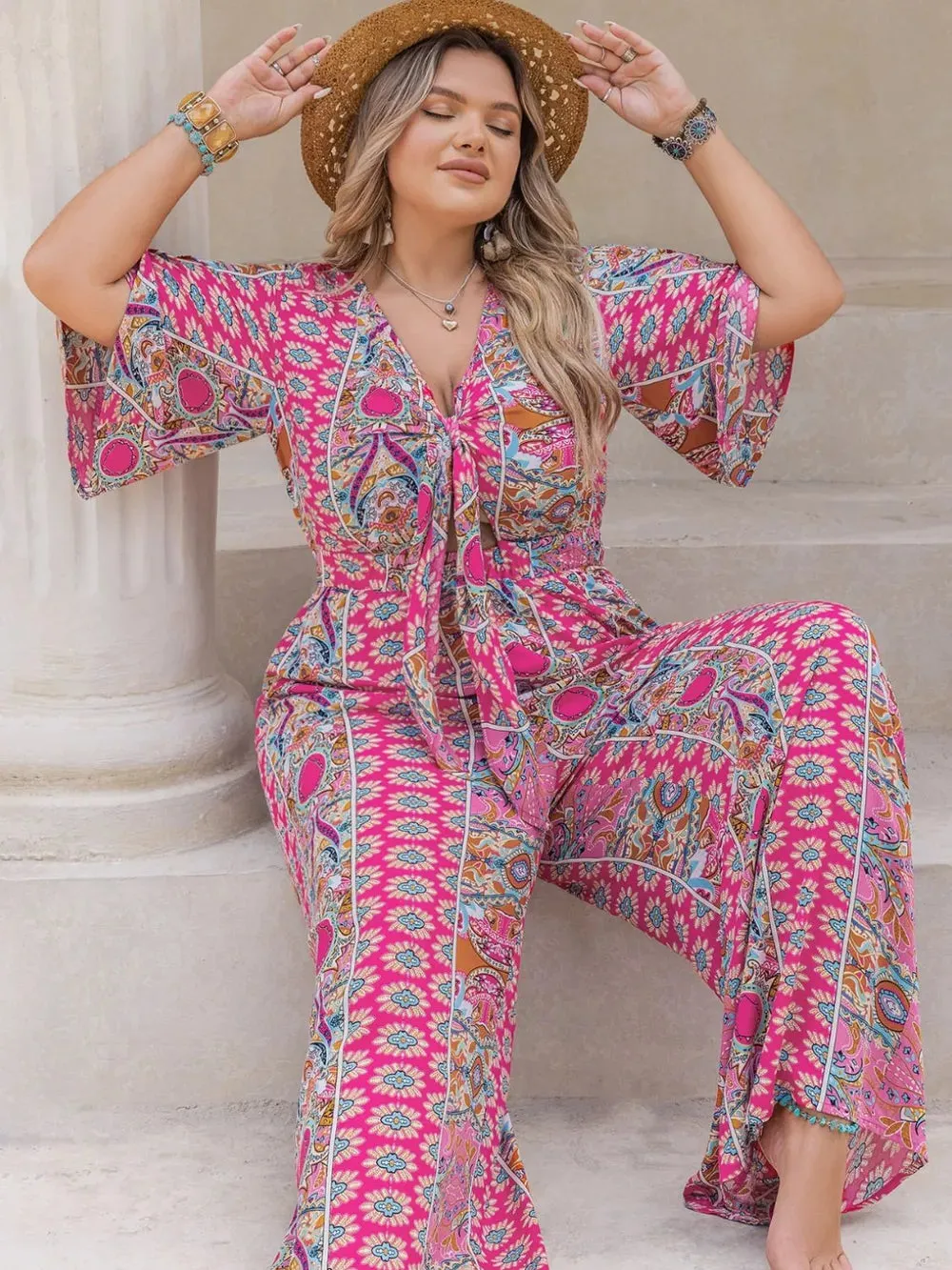 Walk This Way Wide Leg Jumpsuit