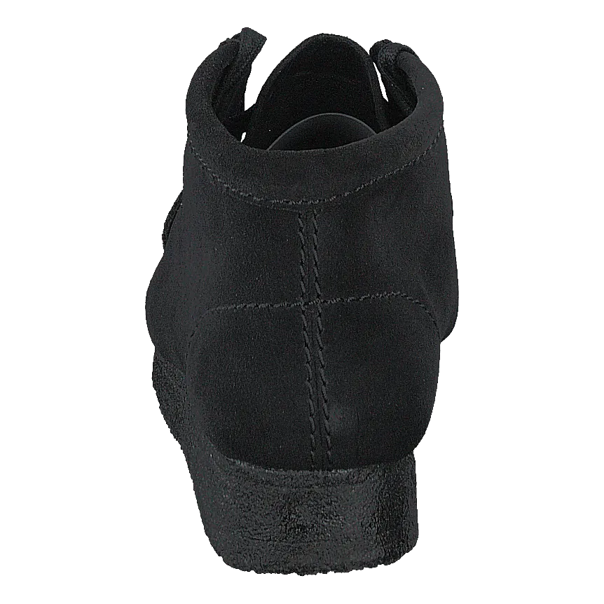 Wallabee Boot Black Suede