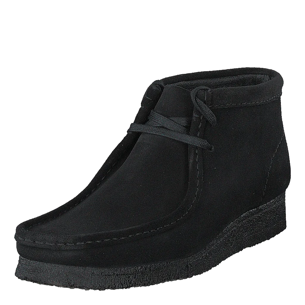Wallabee Boot Black Suede