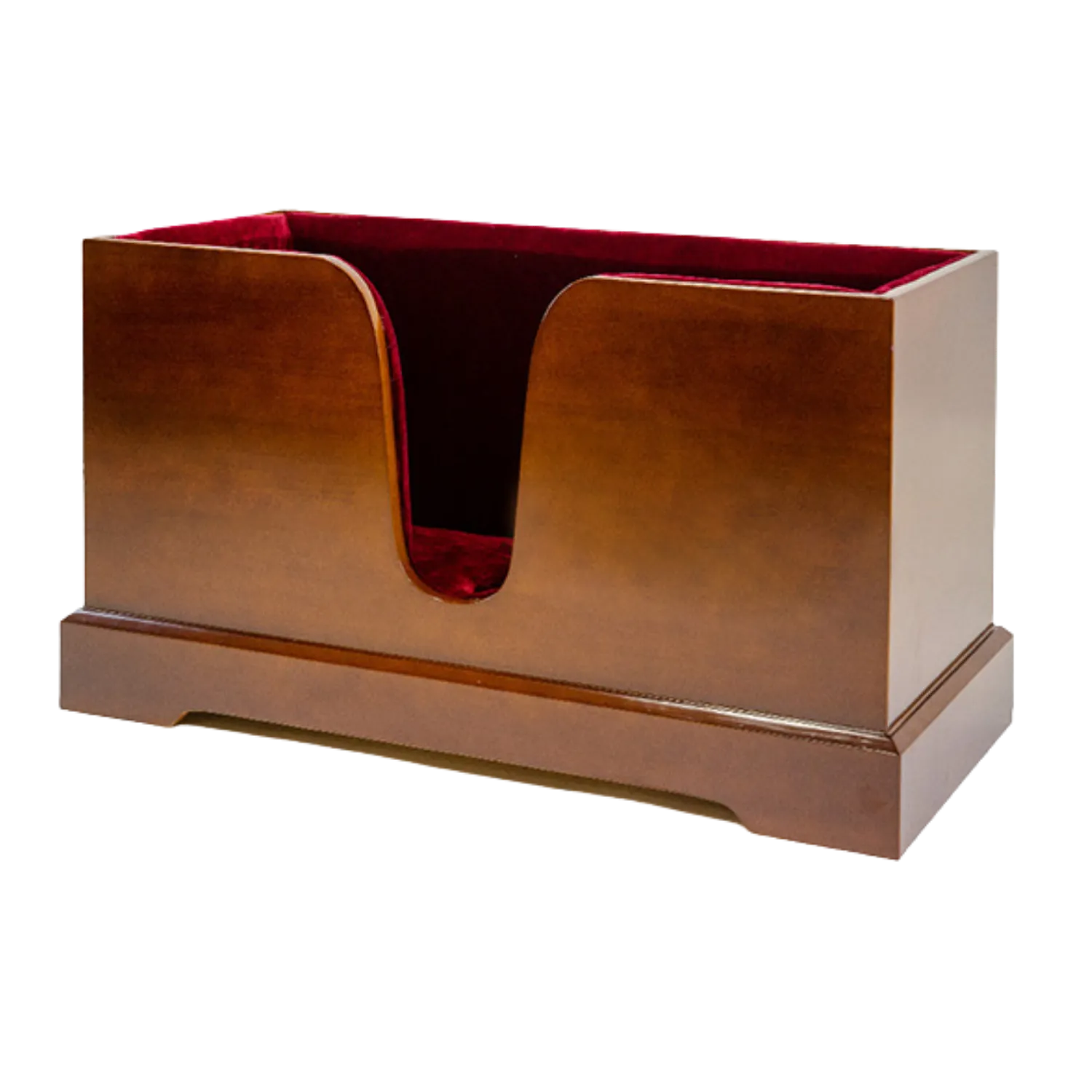 Walnut Box Stand for Double Bass