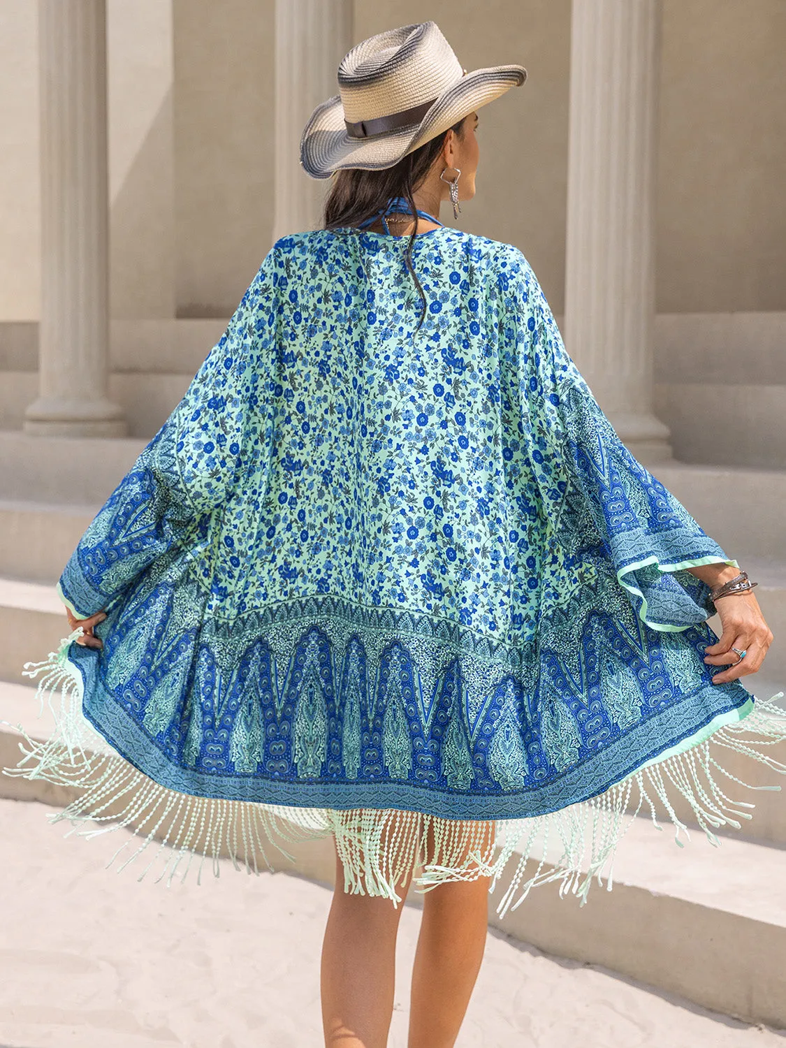 Wild & Wander Fringe Open Cover-Up