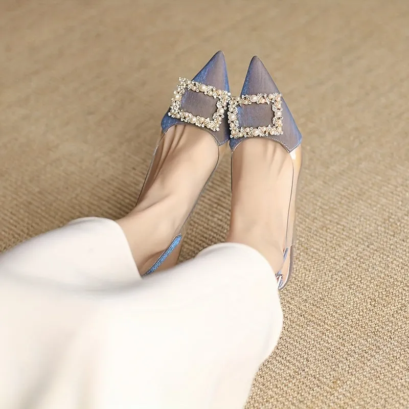 Women's Elegant Point Toe Sandals, FS