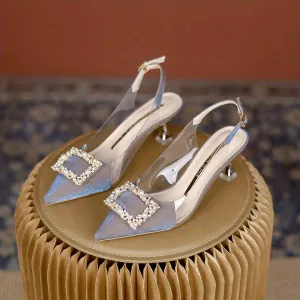 Women's Elegant Point Toe Sandals, FS