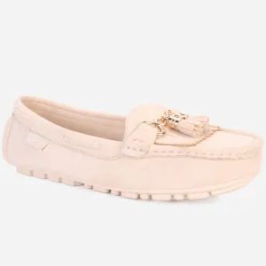 Womens "ISSA" Flat Comfy Slide In Moccasins