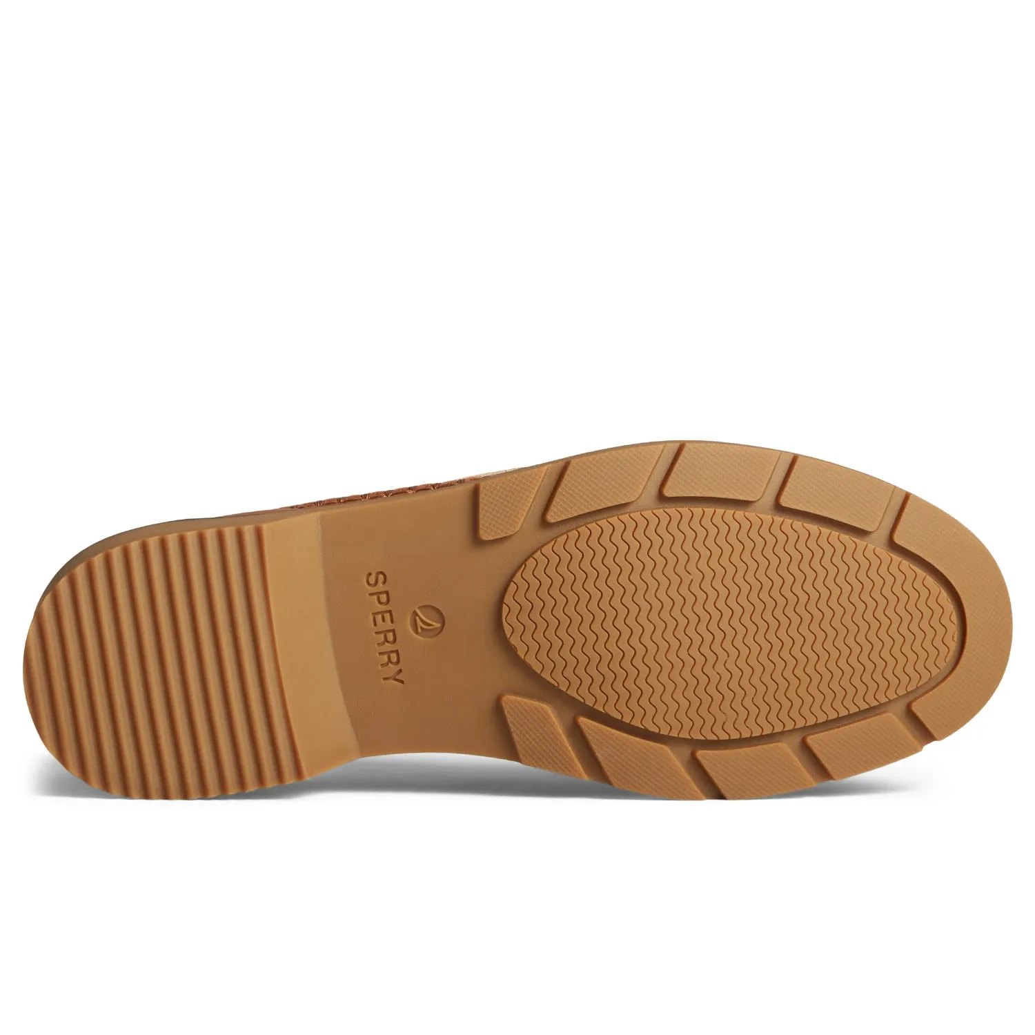 Women's Wells Boat Shoes Topsider - Tan (STS89454)