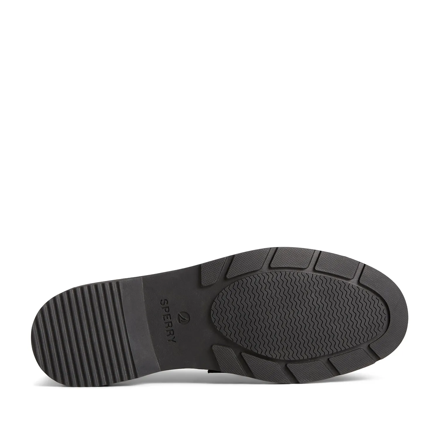 Women's Wells Penny Boat Shoes Topsider - Black (STS896050)