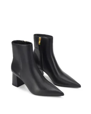 YATES BOOTS - BLACK LEATHER