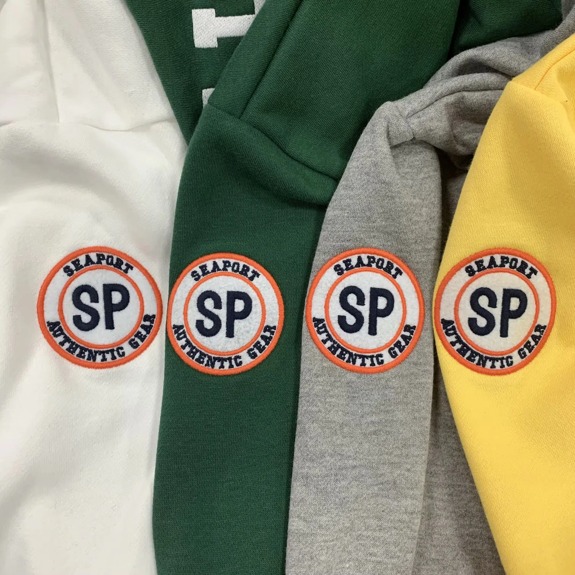 Yellow Lightweight Full-zip Hoodie